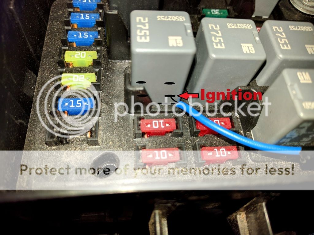 How to find ignition, lights and power wires in VE fusebox under